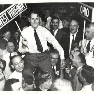 1936 Press Photo W.E. Summerville, West Virginia, RNC Huge Surprise Cheap Pice