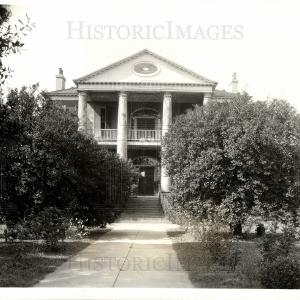 1937 Press Photo HOME OF MISS REBECCA RUMBLE Visit New