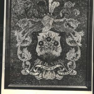 1933 Press Photo of Beautiful Mosaic Best Wholesale For Sale