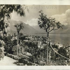 1932 Press Photo Pardise in Locarno,Switzerland. Wide Range Of Online