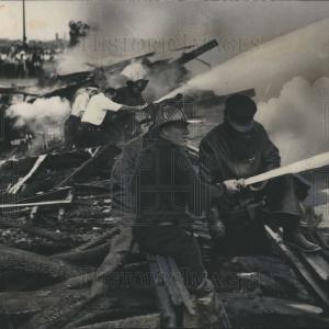 1934 Press Photo Detroit Fire Firefighters Department Stockist Online