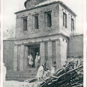 1935 Adowa, Ethiopia Church Press Photo Online Online For Sale