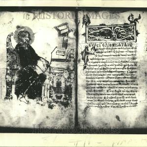 1935 Greek Mamiscript of Gospels Press Photo Extremely Cheap Online