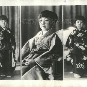 1934 Press Photo Emperor Hirihito's Daughters Outlet Pay With Paypal