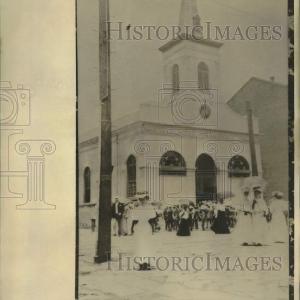 1905 Press Photo St. Anthony of Padua church, N. Rampart st. at Conti Manchester Great Sale Online