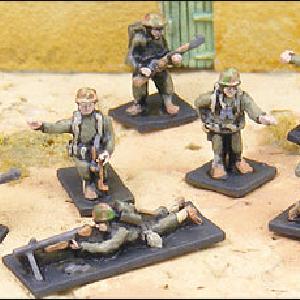 WWII US Marine Infantrymen Free Shipping Manchester Great Sale