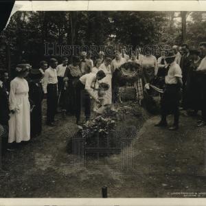 1919 Press Photo Roosevelt's Grave Discount Online Online