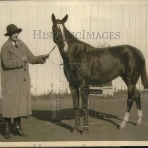 1923 Press Photo Mrs Edgar Allen Poe Wife of Noted Authors Grandson Inexpensive