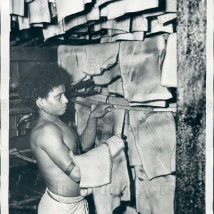 1944 New Guinea Rubber Production Press Photo Cheap Buy