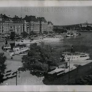1945 Press Photo Sweden Capital City Stockholm Cheap Cheap Online