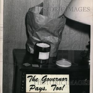 1945 Press Photo Sales Tax in Governors Mansion Sale Wiki