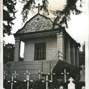 1944 Press Photo Mother Cabrini's tomb Best Wholesale Sale Online