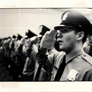 1947 Press Photo Police academy training school Cheap Pices Authentic