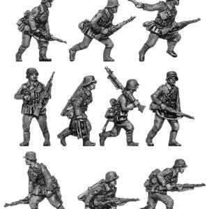(ING100) 1940's (NEW)German Infantry, advancing Discount Ebay