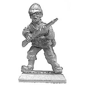 (PAXR23) British infantryman advancing with rifle Discount Free Shipping