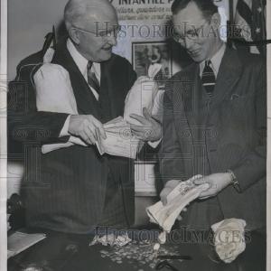 1948 Press Photo Abner E Larned Low Pice Fee Shipping