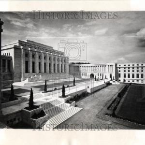 1946 Press Photo Men survived war years Geneva Cheap Tumblr