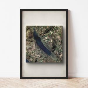 Otisco Lake - Satellite Imagery Best Wholesale Cheap Pice