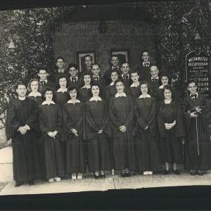 1944 Press Photo Westminster Pres Church Choir Clergy Many Kinds Of Cheap Online