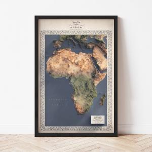 Africa Map - The East of Nowhere World Atlas Free Shipping Online