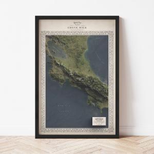 Costa Rica Map - The East of Nowhere World Atlas Newest Online