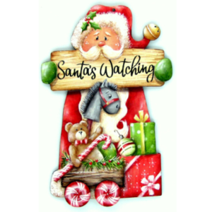 Santa's Watching E-Pattern by Chris Haughey Sale New
