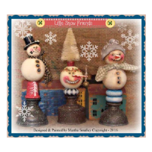 Little Snow Friends E-Pattern by Martha Smalley For Sale Sale Online