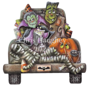 Monsters on the Loose Pattern by Chris Haughey Sale Visa Payment