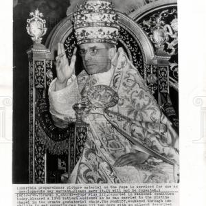 1948 Press Photo Papal Blessing Vatican Sistine Chapel Free Shipping Sale Online