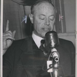 1948 Press Photo Senator Robert Taft politician Free Shipping Real