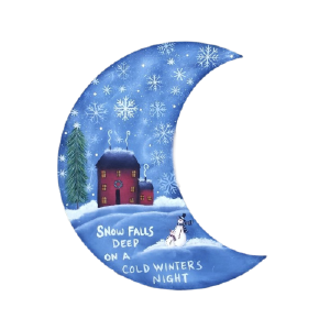 Wintery Night Moon E-Pattern Finishline Sale Online