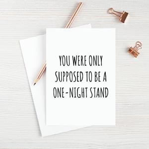 You Were Only Supposed To Be A One-Night Stand 2025 Sale Online