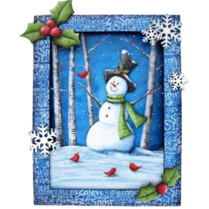 Woodland Snowman E-Pattern by Chris Haughey Clearance High Quality