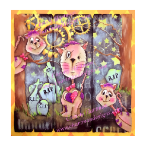 Zombie Cats E-Pattern by Christy Hartman Sale Comfortable