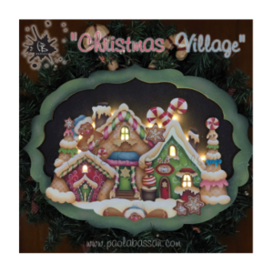 "Christmas Village" E-Pattern By Paola Bassan Outlet For Nice