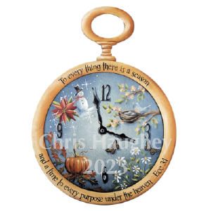 There is a Time E-Pattern by Chris Haughey Free Shipping Shop