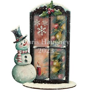 Frosted Window Panes E-Pattern by Chris Haughey Outlet Locations Sale Online