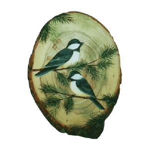Whispering Pines Chickadees E-Pattern by Wendy Fahey Cheap Pice Original