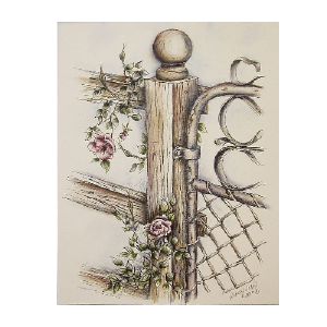 Wild Rose Gate E-Pattern by Wendy Fahey Cost Cheap Online