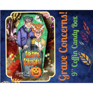 Grave Concerns Coffin Box E-Pattern By Sharon Cook Cheap Sale Enjoy