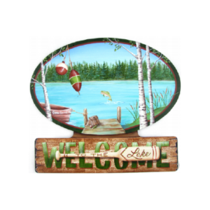 Gone Fishin' Plaque Pattern by Chris Haughey Clearance From China