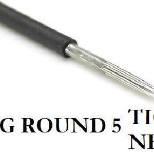 Cosmetic Tattoo Needles - Prompt Round Style 5 Tight Box of 100 Sterilized Clearance Online Online