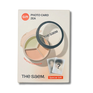 [THE SAEM] Cover Perfection Triple Pot Concealer 01 Correct Beige - LEE JUNHO Photocard Set Buy Cheap Genuine