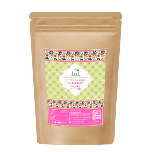 Cottage Wellness Home Made Herbal Bath Powder 100gm Sale Big Discount