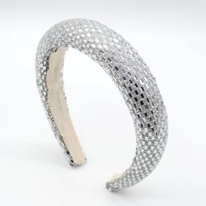 Wide Padded Headband with Rhinestone Official Cheap Online