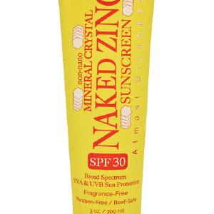 The Naked Bee NZS-3 Naked Zinc Sunblock Lotion, 3 oz. Geniue Stockist For Sale