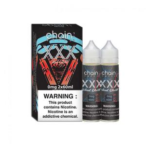 XXX and Chill by Chain Vapez Series E-Liquid 120mL (Freebase) | 60mL 2-Pack Free Shipping Online
