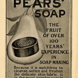 1904 Ad A & F Pears Co. Toilet Soap Bath Products Fruit - ORIGINAL TIN5 Sale Low Pice Fee Shipping