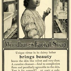 1904 Ad Woodbury Facial Soap Skin Care Complexion Beauty Cream Andrew TSM1 Cheap Sale Footaction
