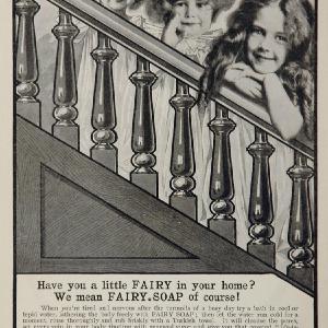 1904 Ad Fairy Bath Soap N. K. Fairbank Girls Children - ORIGINAL ADVERTISING OLD From China Free Shipping Low Pice